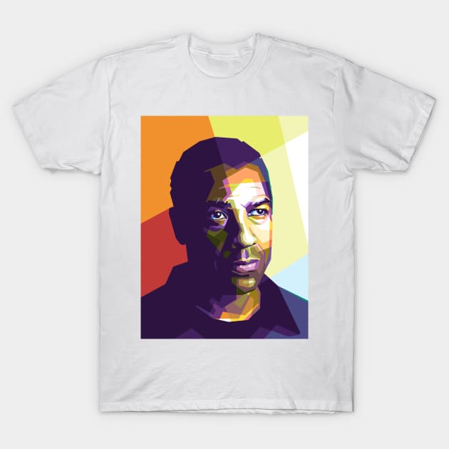 denzel washington T-Shirt by lots of artWork